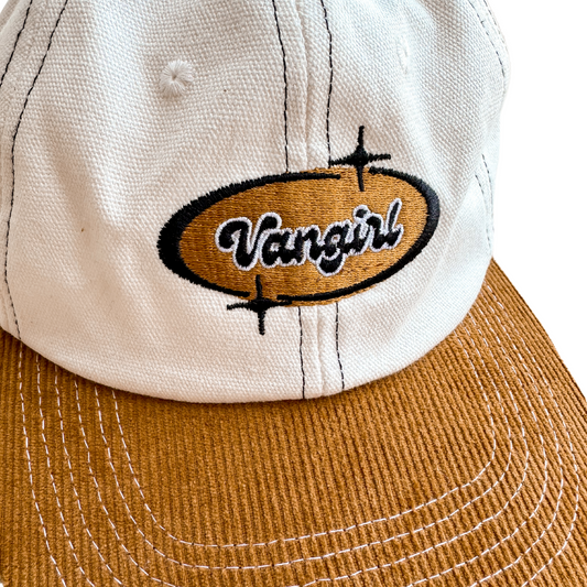 'Vangirl' Cap // Corduroy & Canvas